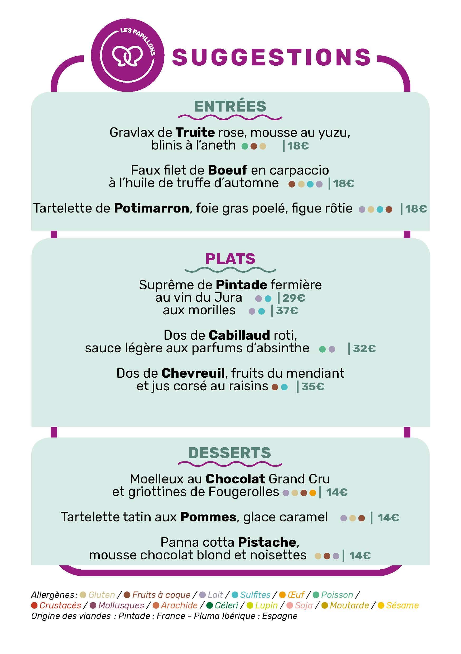 suggestions-semaine-45